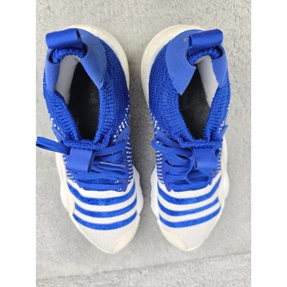 Adidas Trae Young 2.0 Royal Blue White Basketball Sneaker Men Size 10 US HO3839